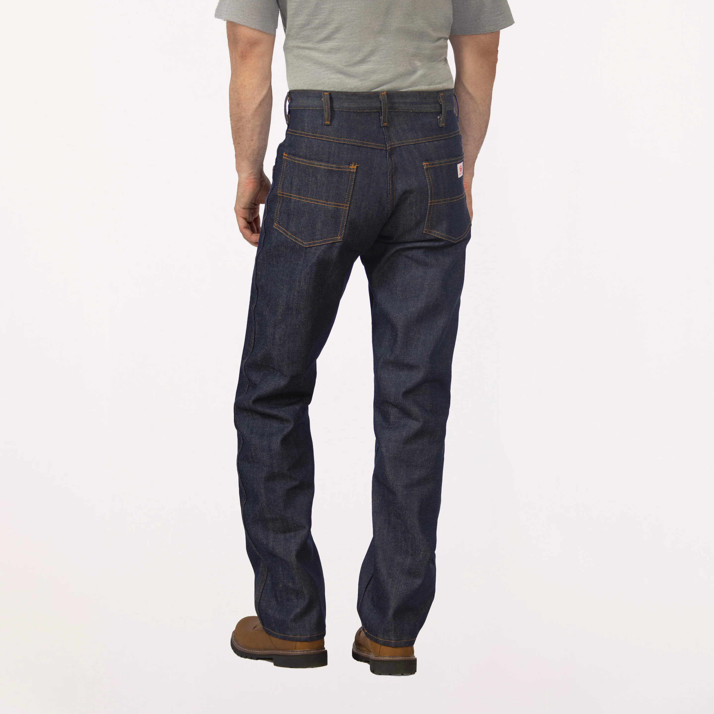 #147 American Made Jean Rigid Unwashed 14 oz. Everyday Five Pocket Jean - Image 5