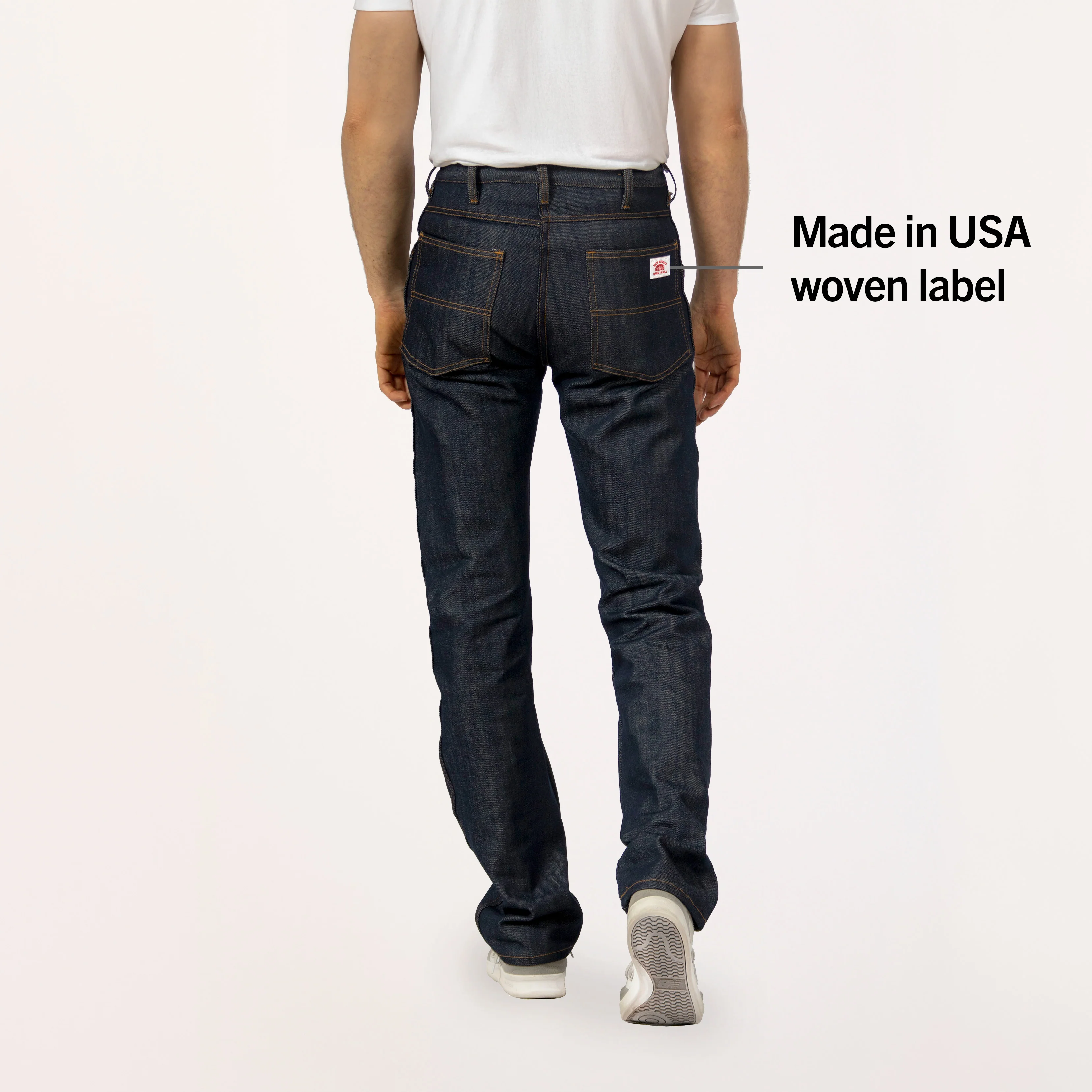 #182 American Made Jean Slim Fit 14 oz. Jean - Image 4