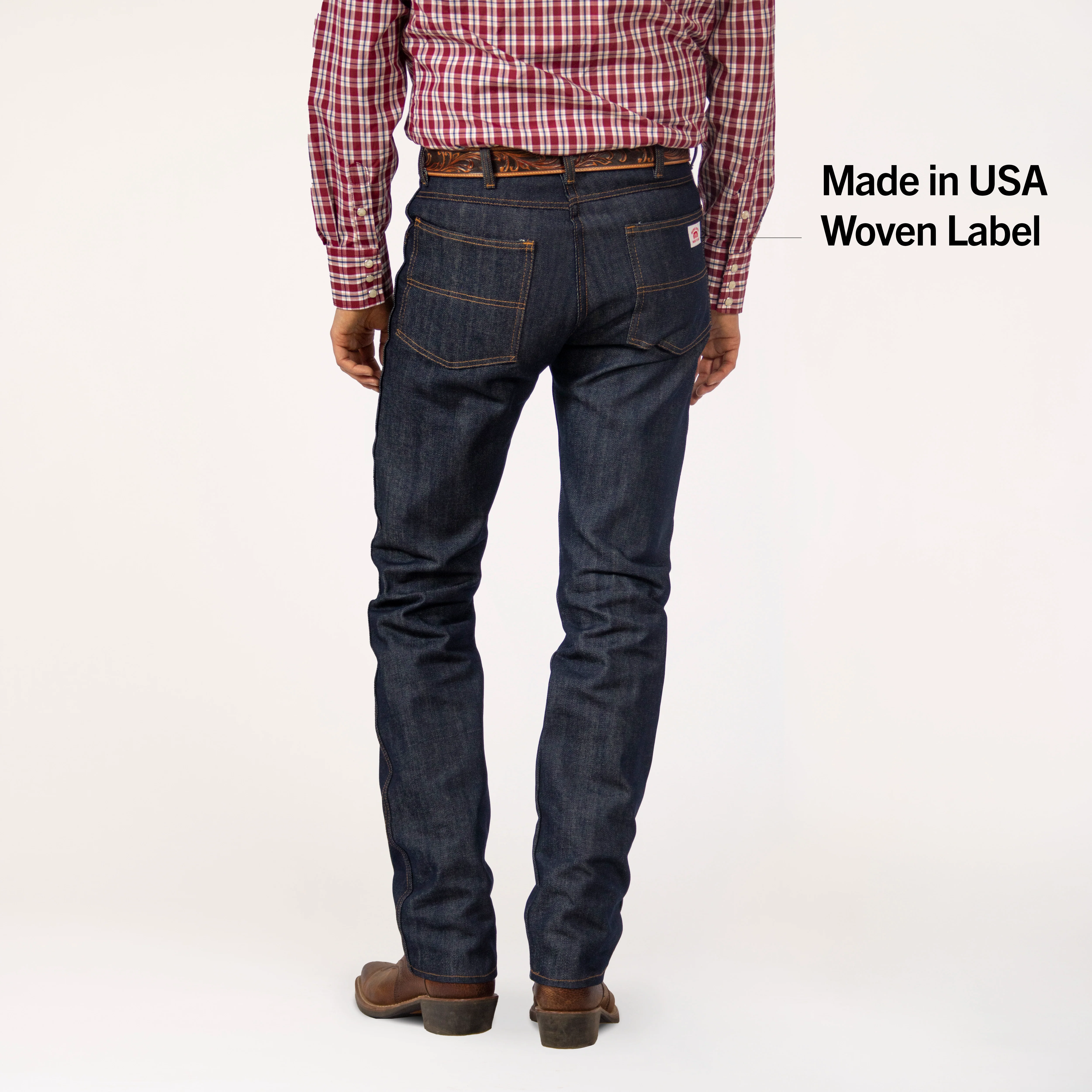 #1951 American Made Jean COWBOY SLIM FIT 14 oz. Five Pocket Jean - Image 4