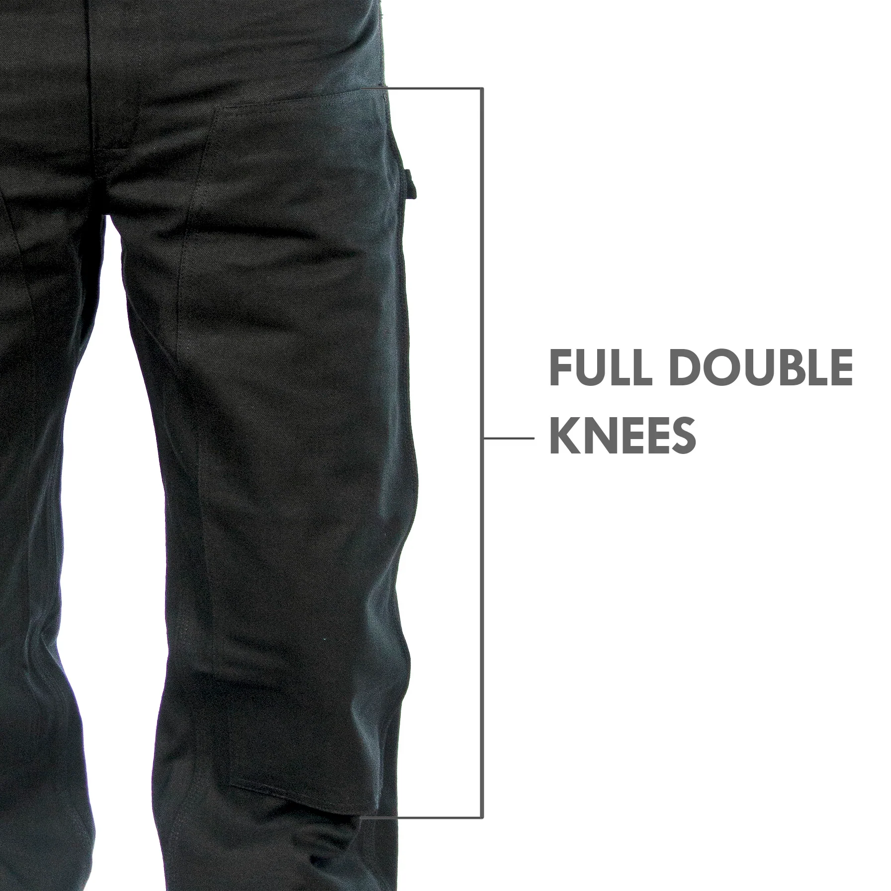 #383 Made in USA Heavy Duty Black Duck Bib Overalls - Image 5