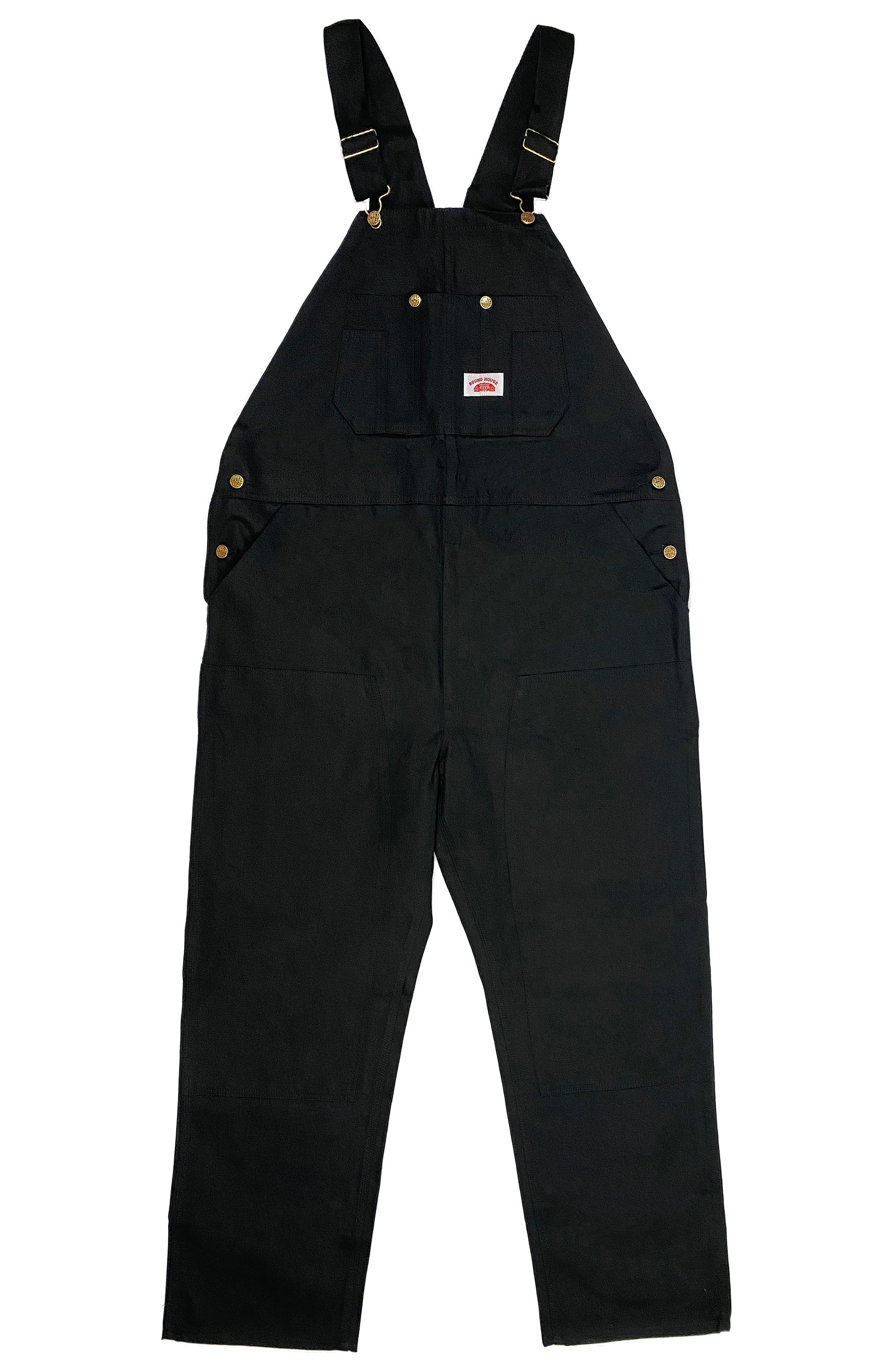 #383 Made in USA Heavy Duty Black Duck Bib Overalls - Image 6