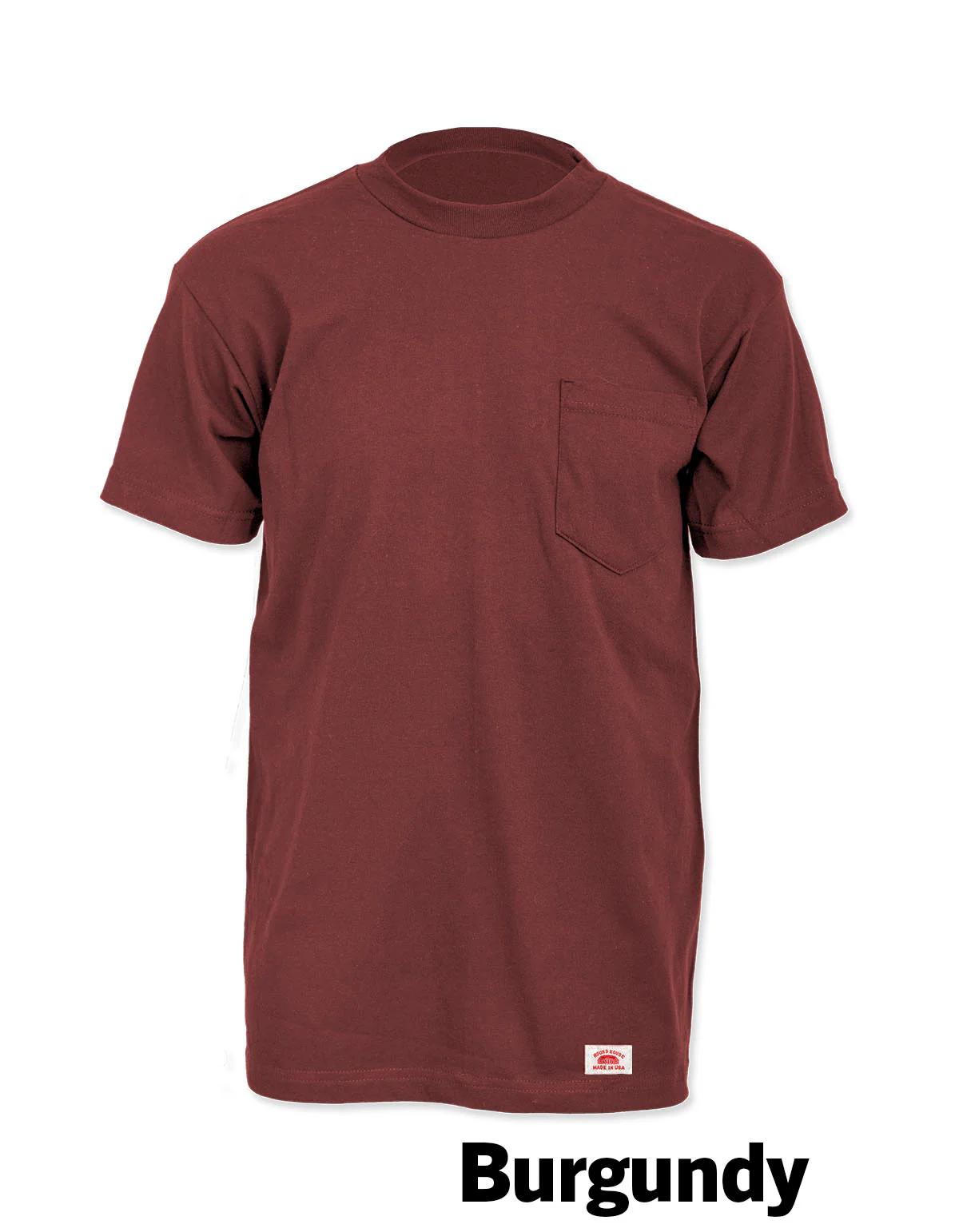 #627 Made in USA Round House Heavyweight Short Sleeve Pocket Work T-Shirt - Image 6