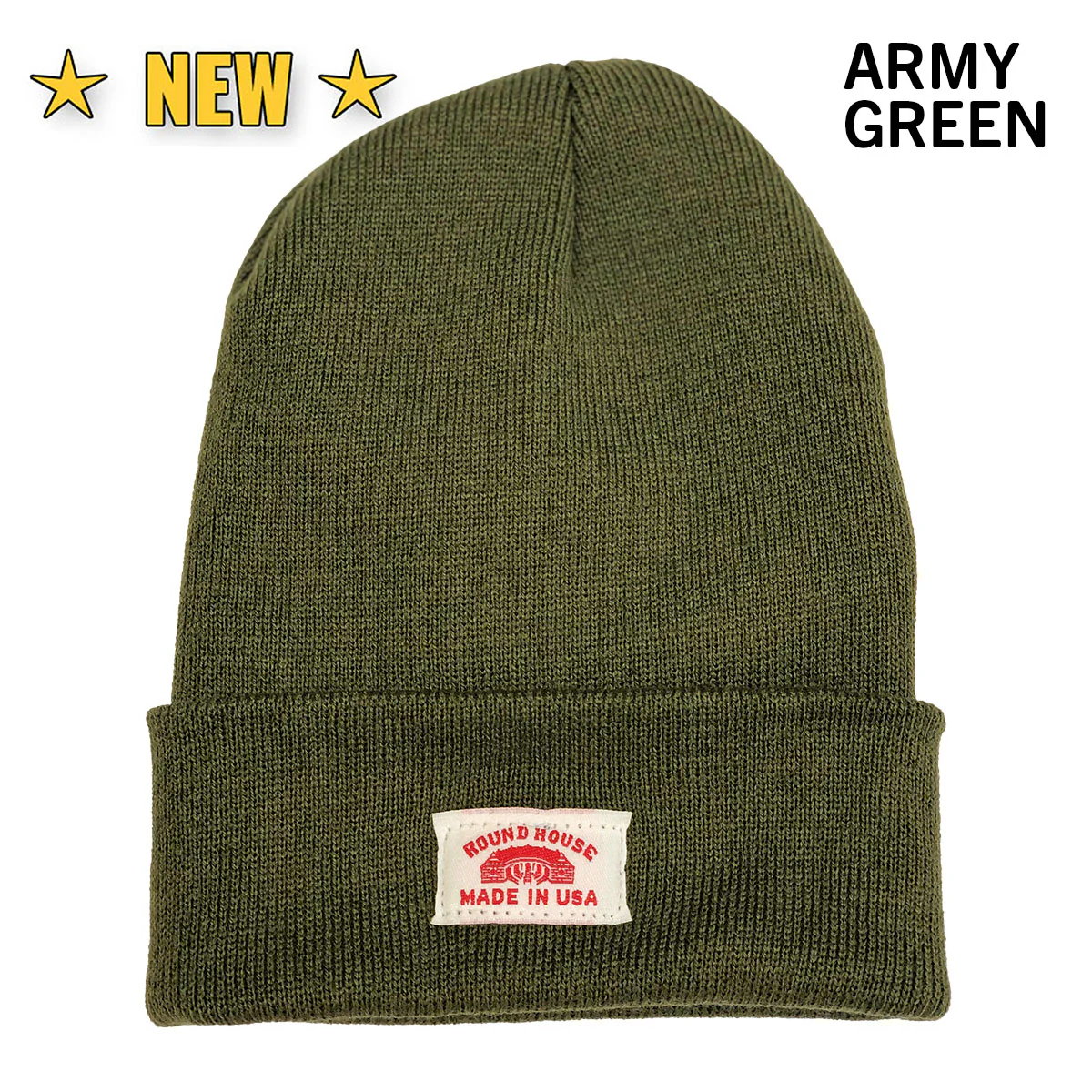 #630 Made in USA Beanie Round House Logo - Image 10