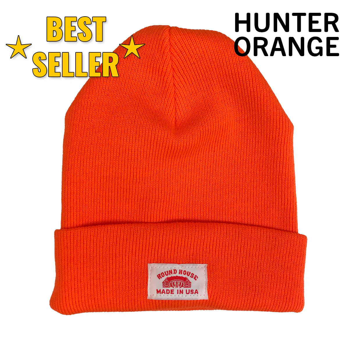 #630 Made in USA Beanie Round House Logo - Image 4