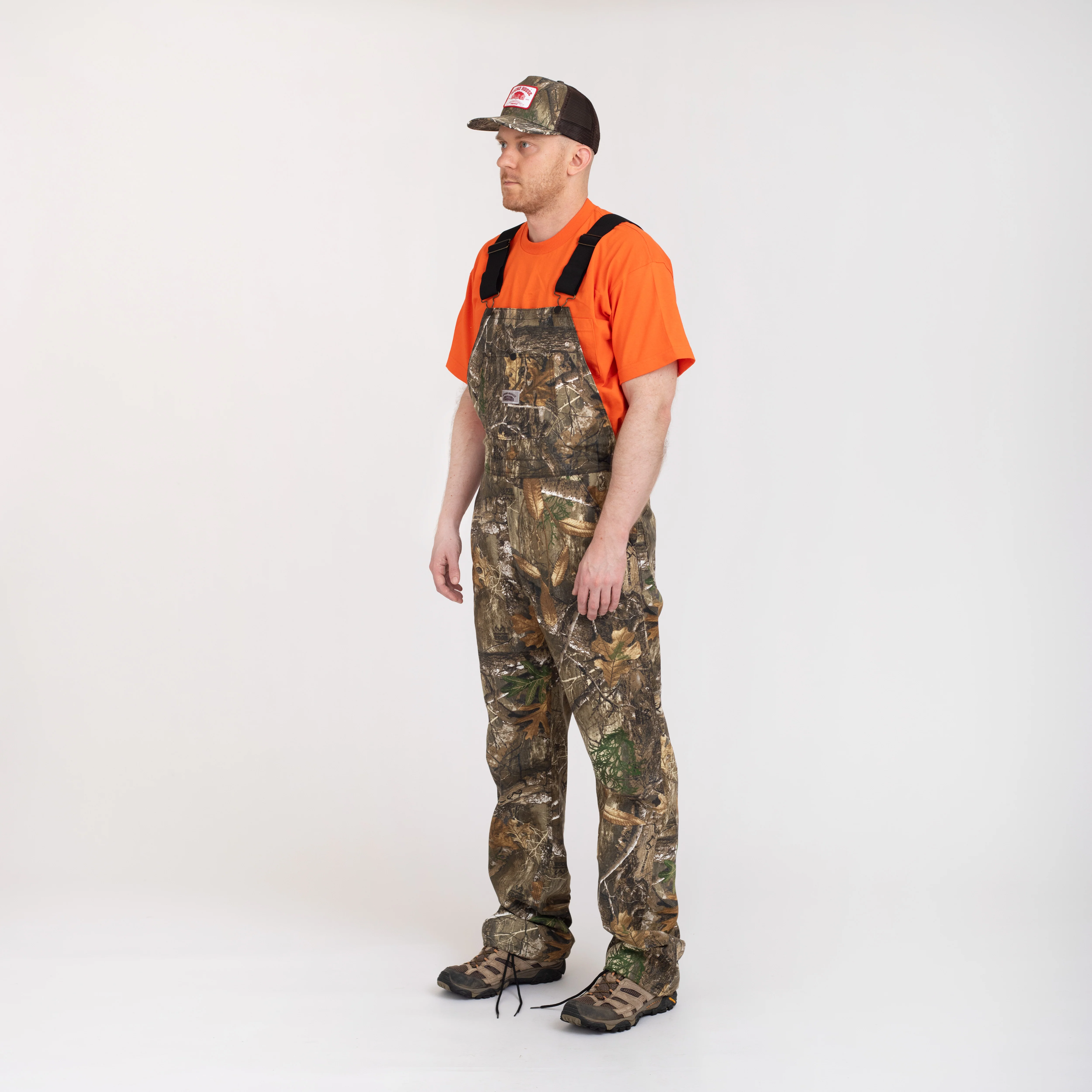 #851 American Made Realtree Camo Bib Overalls Made in USA - Image 3